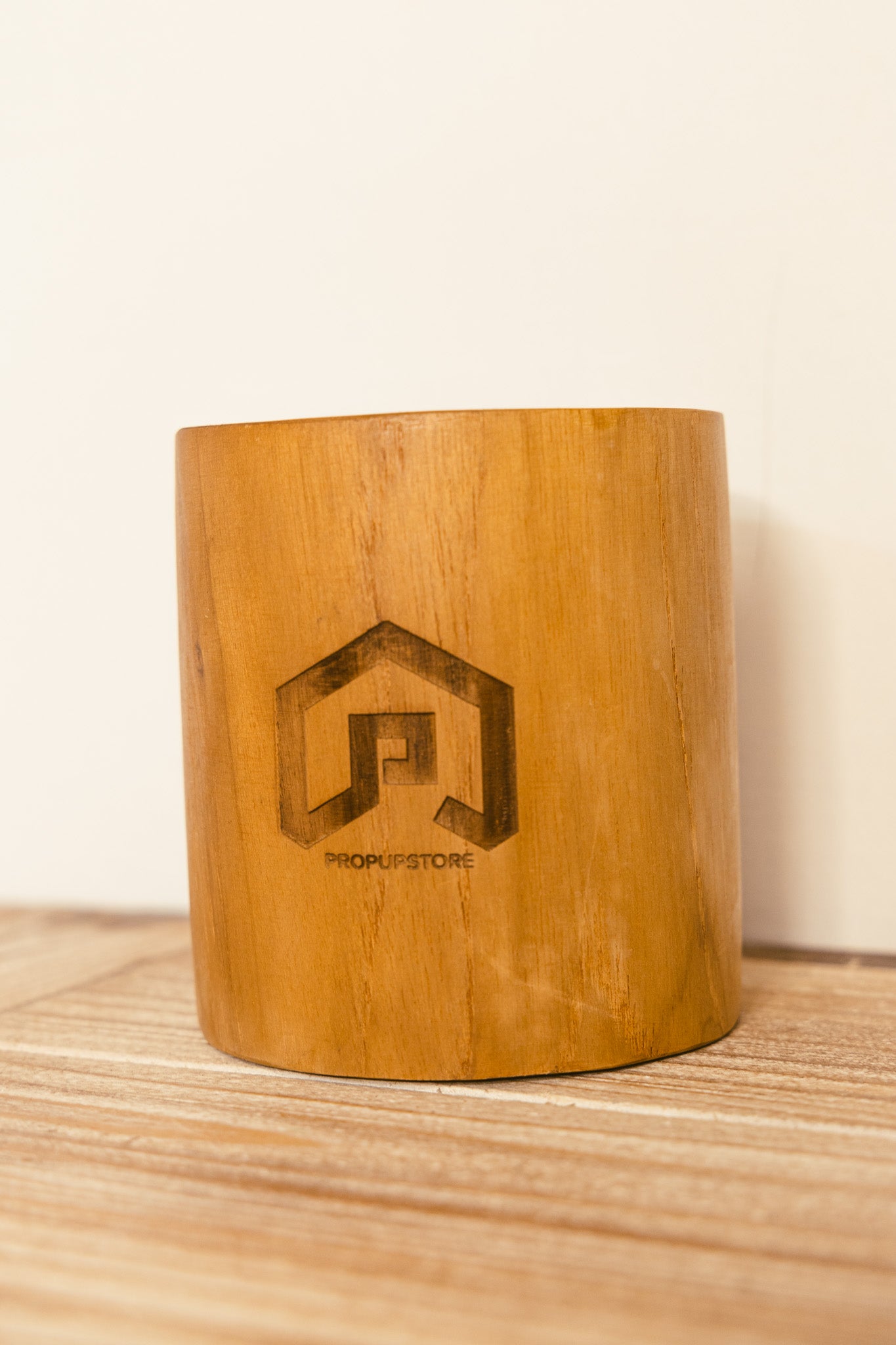 Wooden Cutlery Holder