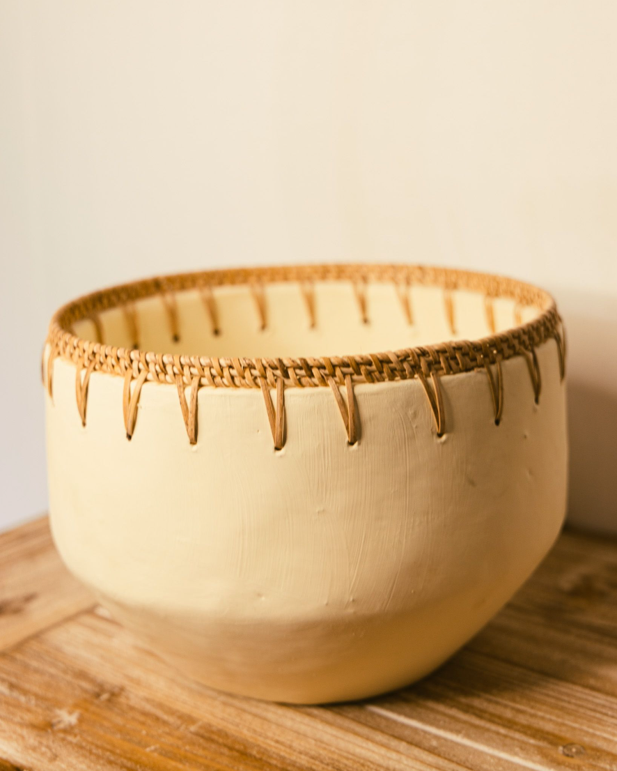 Golden Hour Bowl Vase
