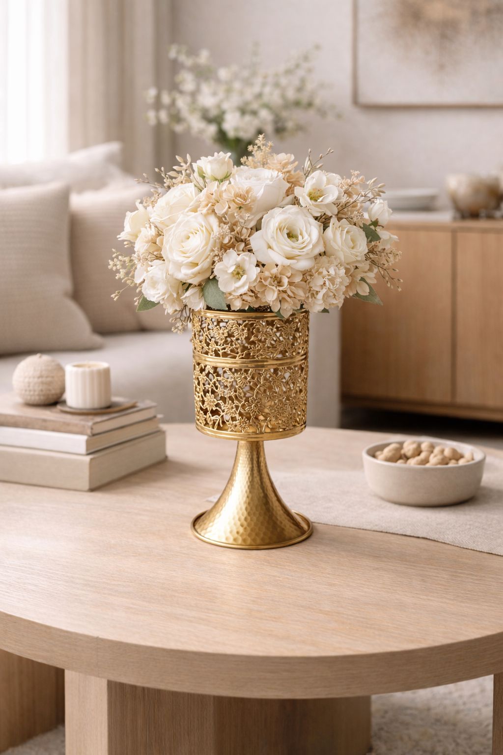 Zara Patterned Metal Plant Stands