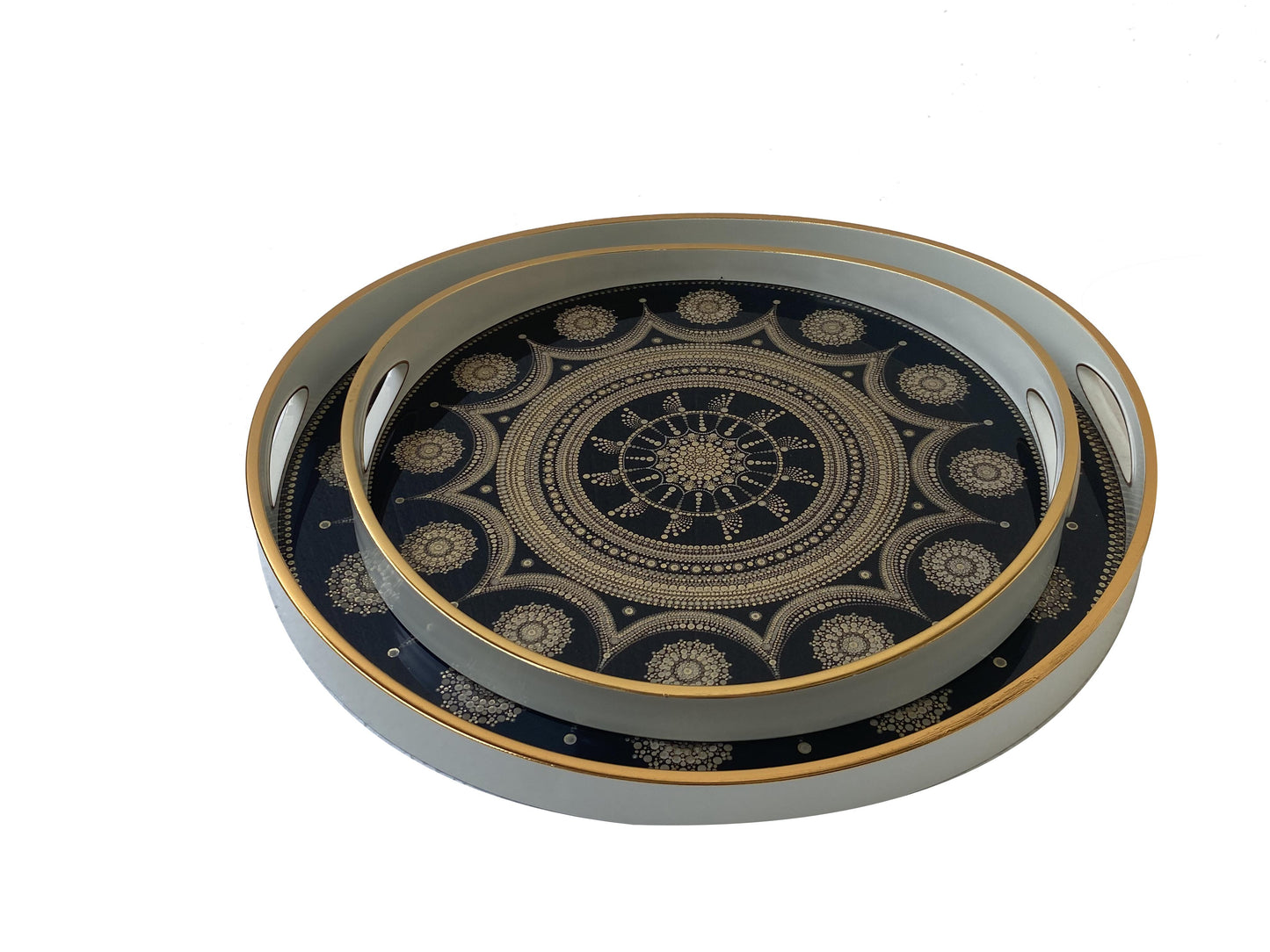 Nebula Round Tray