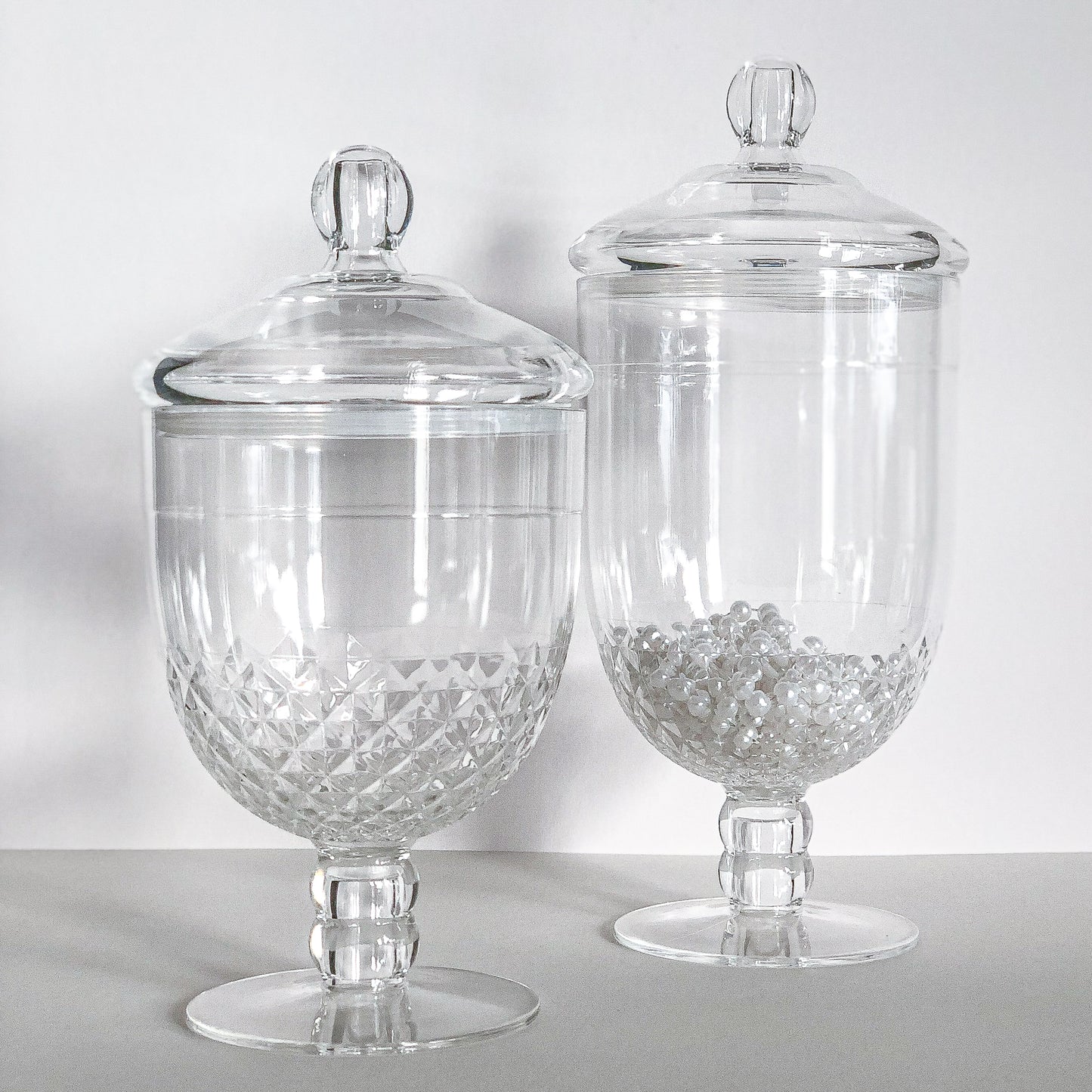 Crystal Apothecary Acrylic Airtight Jar