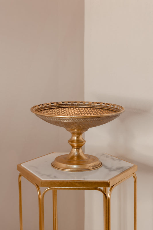 Aura Gold Fruit Bowl