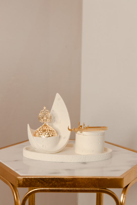 Moon Bukhoor Burner Set