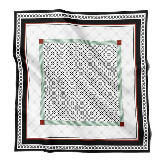 #Pray4Palestine Square Scarf