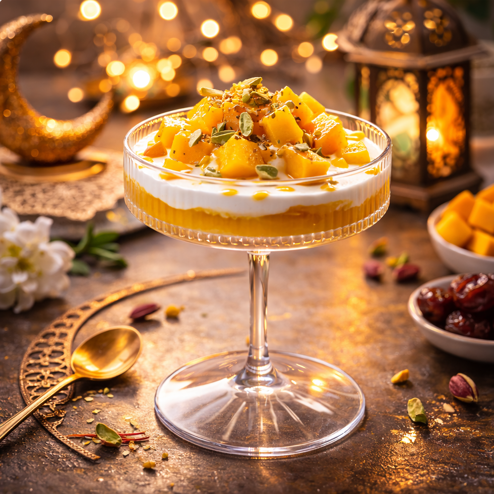 Noor Ribbed Acrylic Dessert Dish