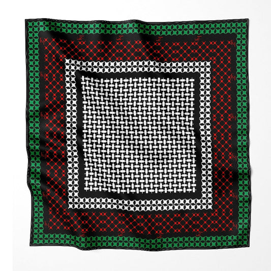 #SupportPalestine Square Scarf