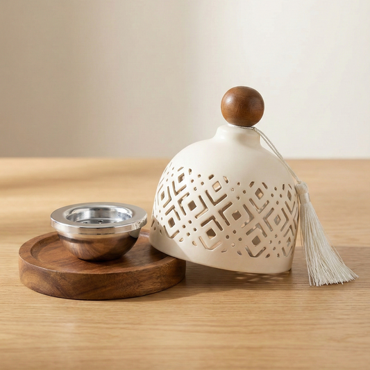 Nur Ceramic Incense Burner Set
