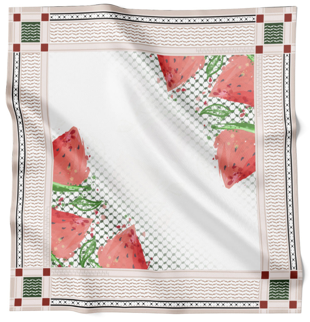 #Compassion4Palestine Square Scarf