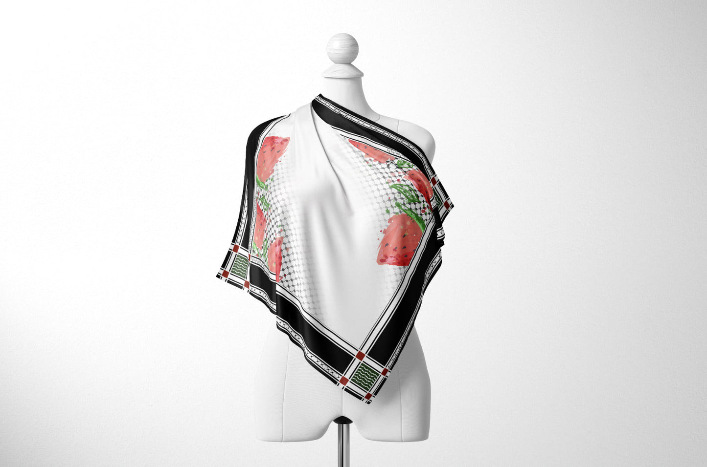 #Empathy4Palestine Square Scarf