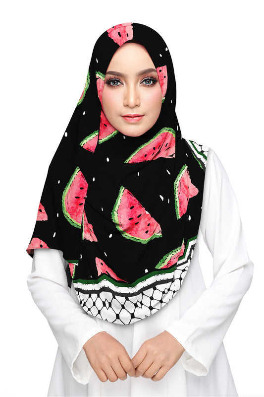 #Liberation4Palestine Square Scarf