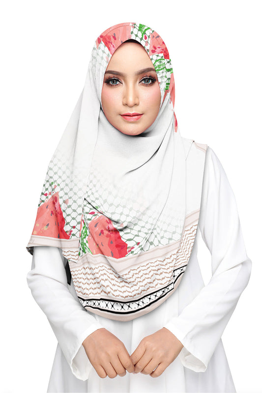 #Compassion4Palestine Square Scarf