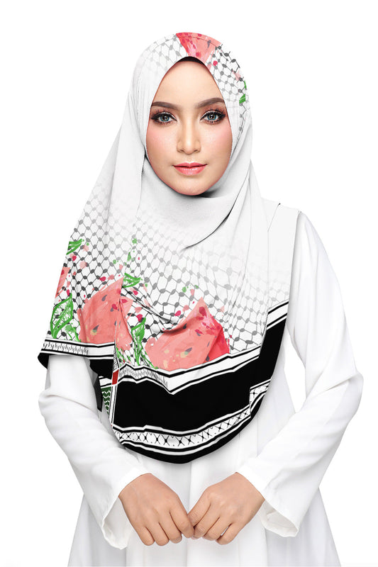 #Empathy4Palestine Square Scarf