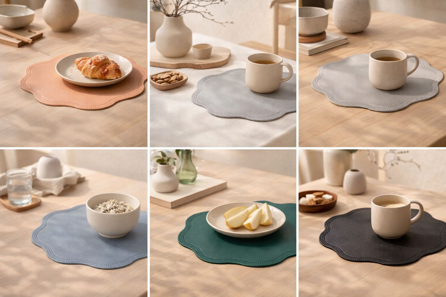 Scallop Round Placemat