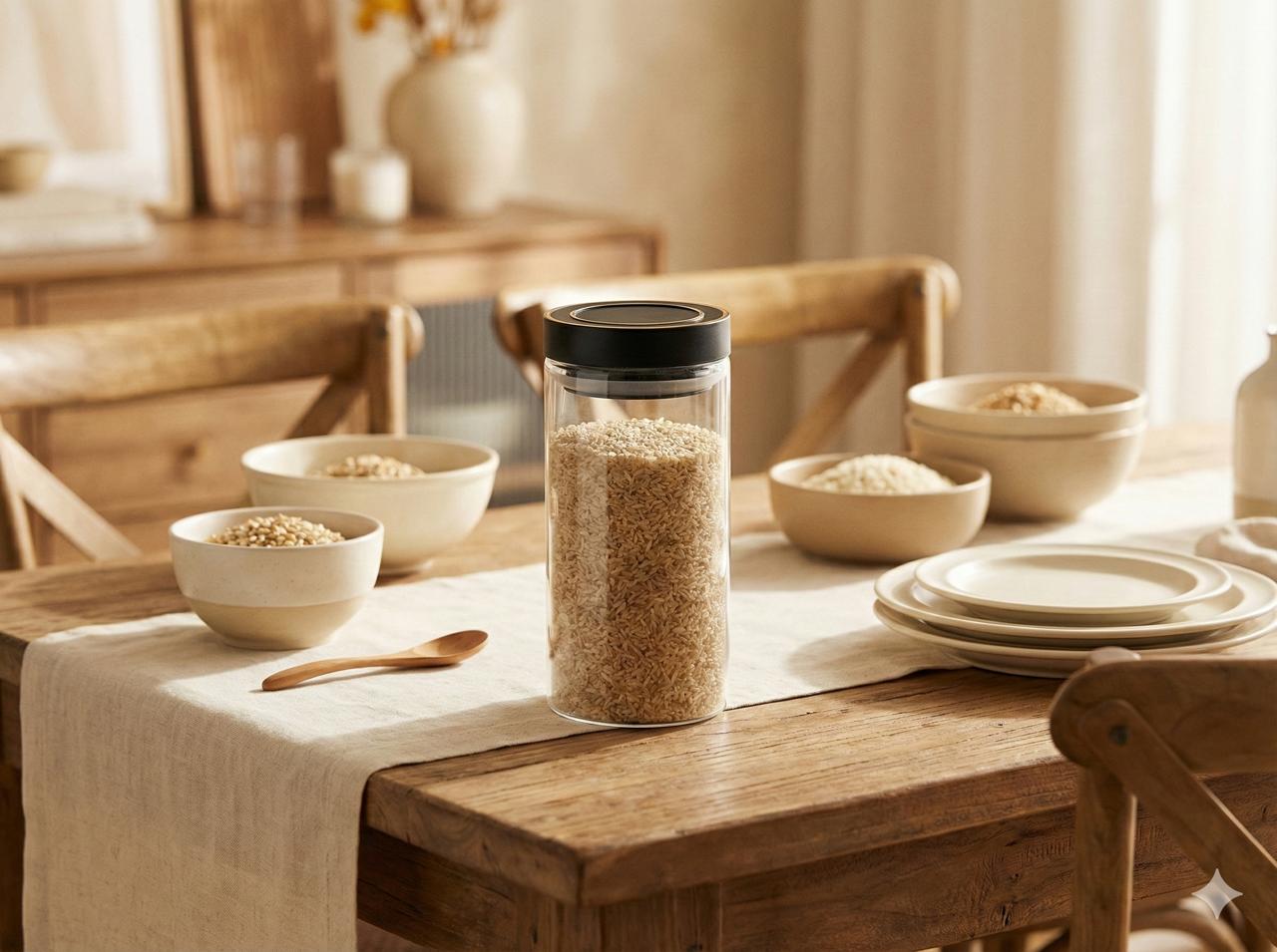 Oracle Round Glass Press Jar