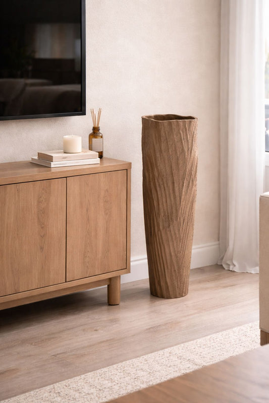 Zahra Sculptural Tall Vase