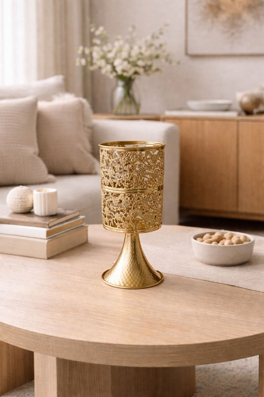 Zara Patterned Metal Plant Stands