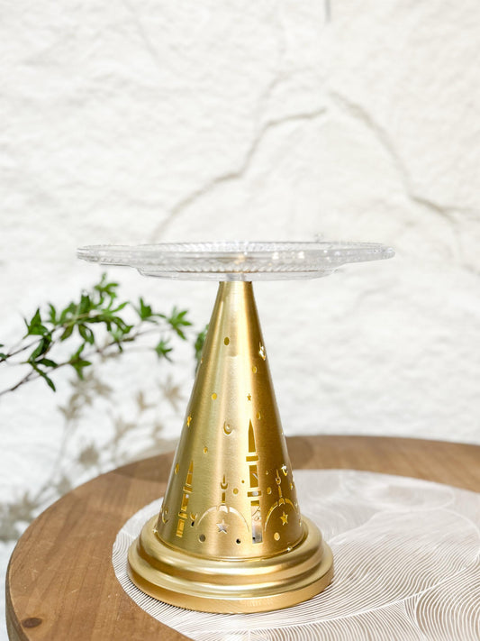 Gold Cone Display Stand