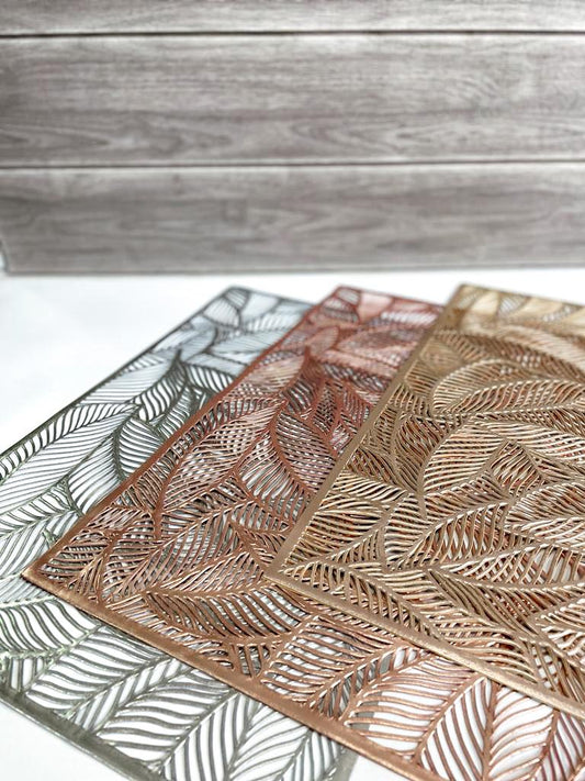 Leaf Motif Placemats