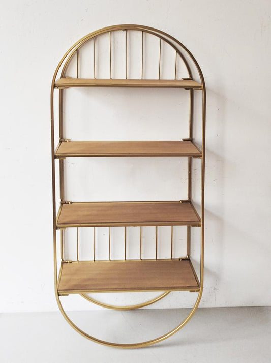 Oblong Folding Wall Shelf