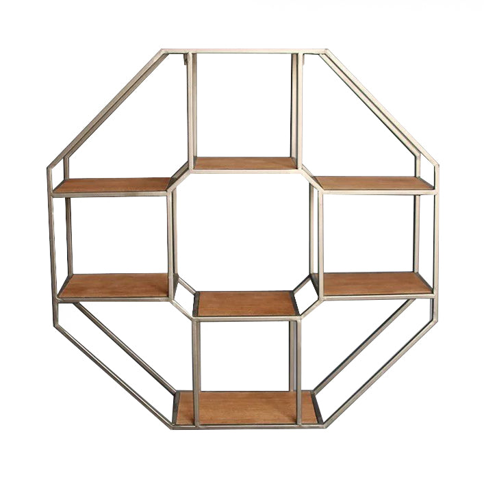 Octagon Arch Wall Display Shelf