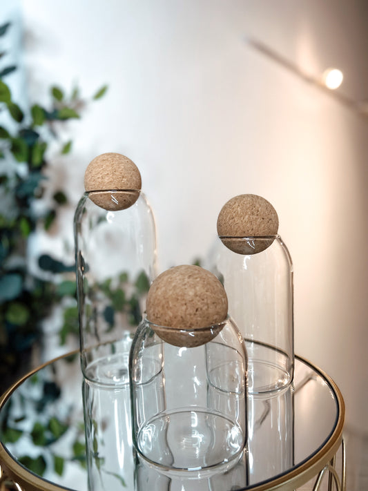 Set of 3 Ball Canister