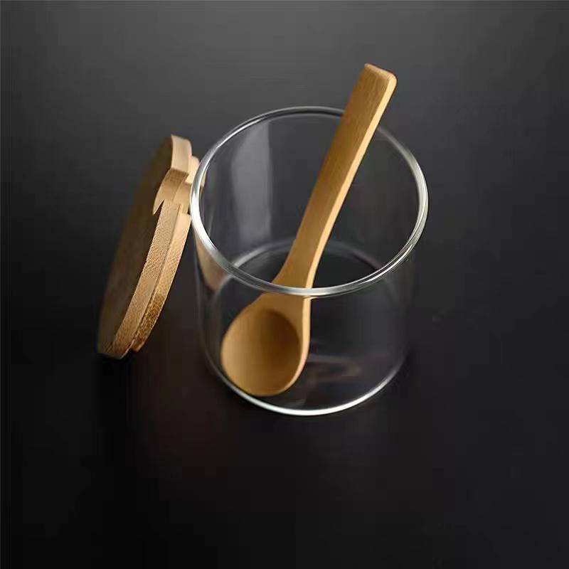 Spice Jars with Bamboo Lid