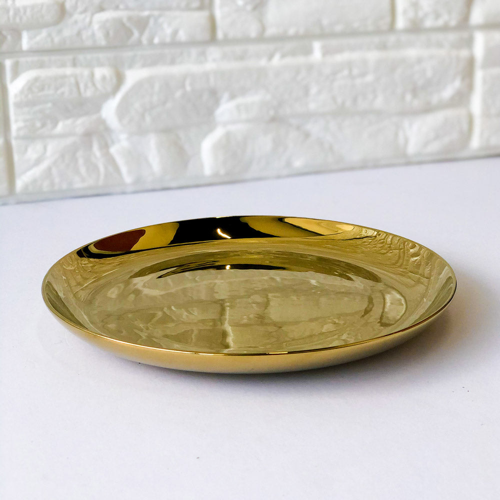 Gold Dessert Plate