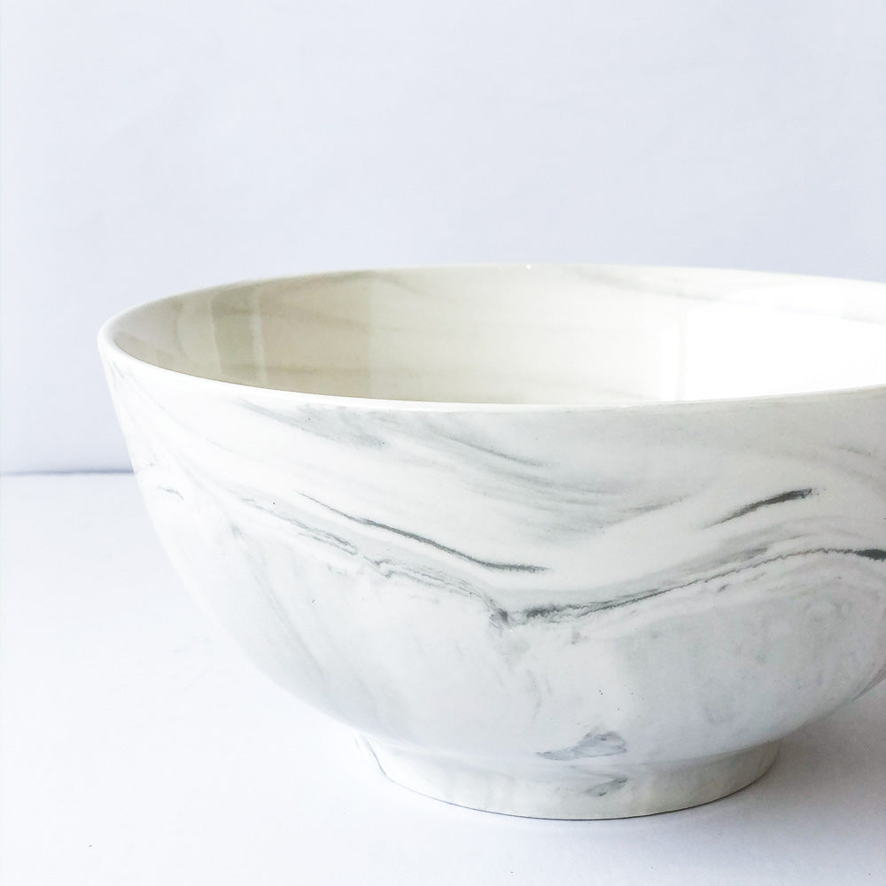 Marble Soup Bowl