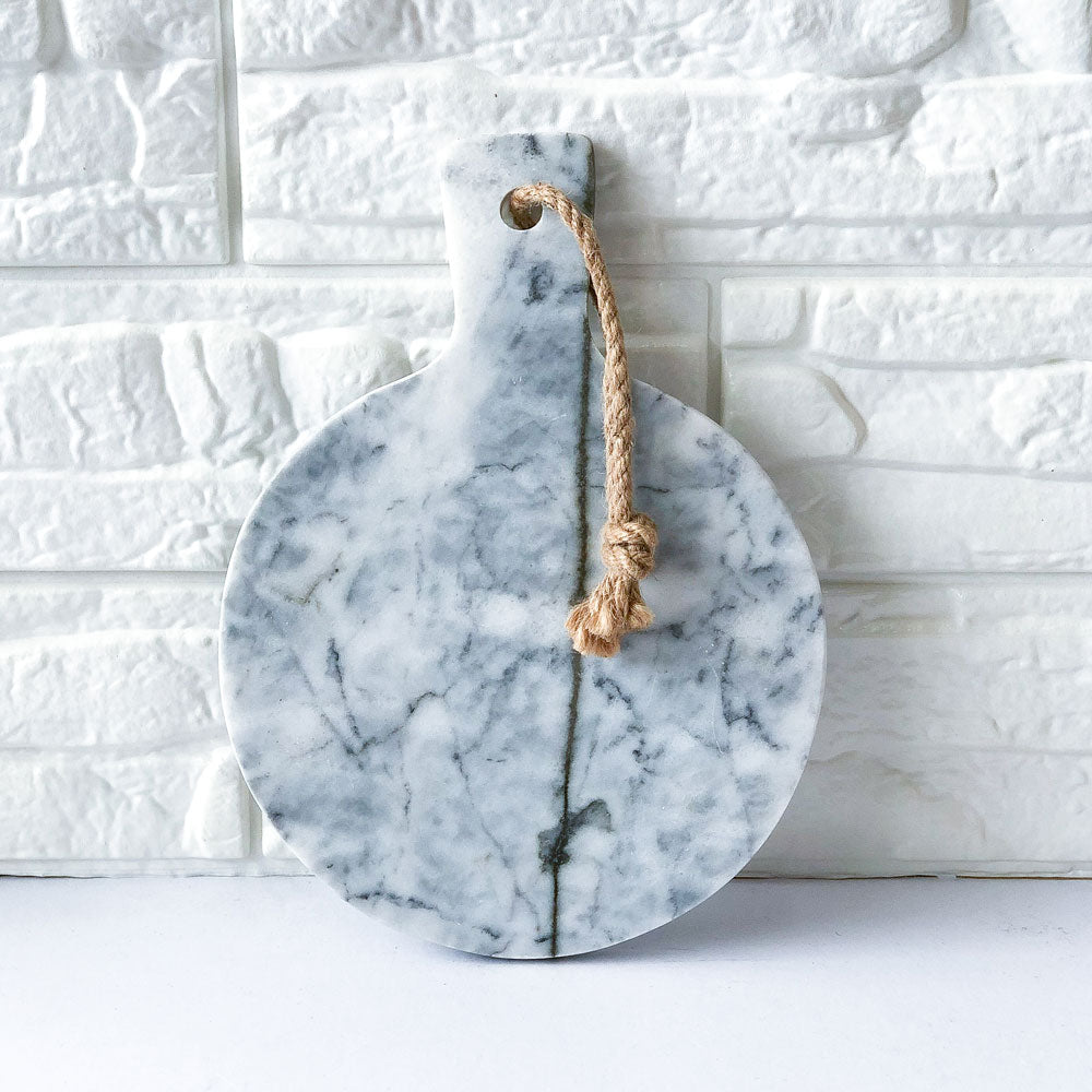Round Marble Serving Board