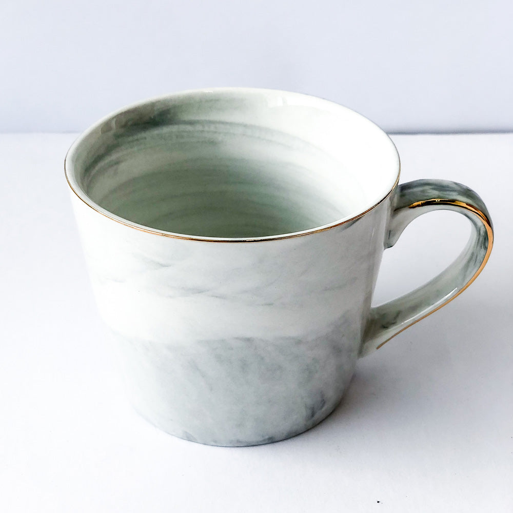 Grey Marble Mug